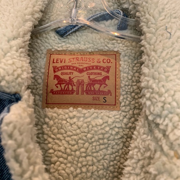 LEVIS SHERPA DENIM JACKET - Picture 3 of 3